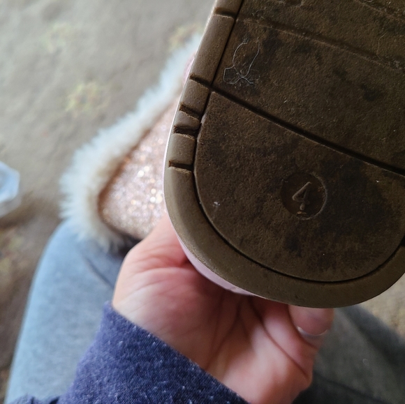 Juicy Coutuer fall winter boots girls size 4 women's 5.5 pink glitter FAIR - Picture 11 of 16